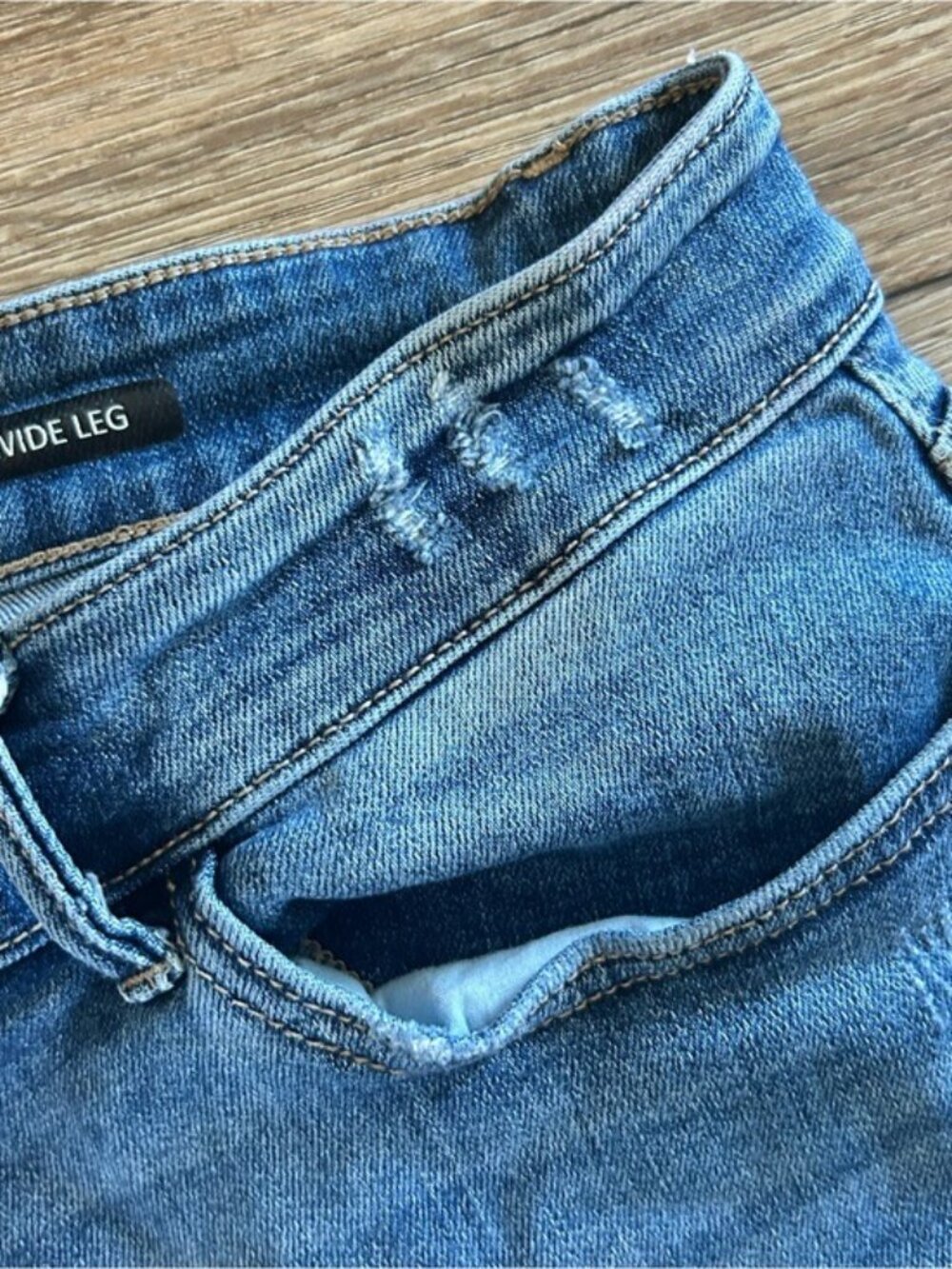 Judy Blue Classic Wide-Leg Women’s Jeans Blue Plus Size 20W Everyday Casual - Picture 7 of 16